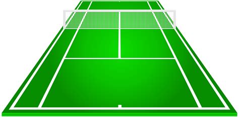 tennis court clipart transparent - Clip Art Library