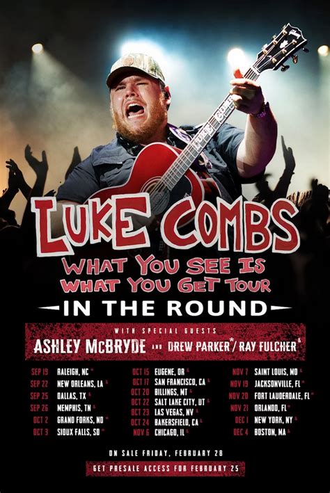 Luke Combs Expands 2020 Tour + Ticket Info