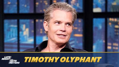 Timothy Olyphant Lost a Popularity Contest to His Daughter on the Set of Justified - YouTube