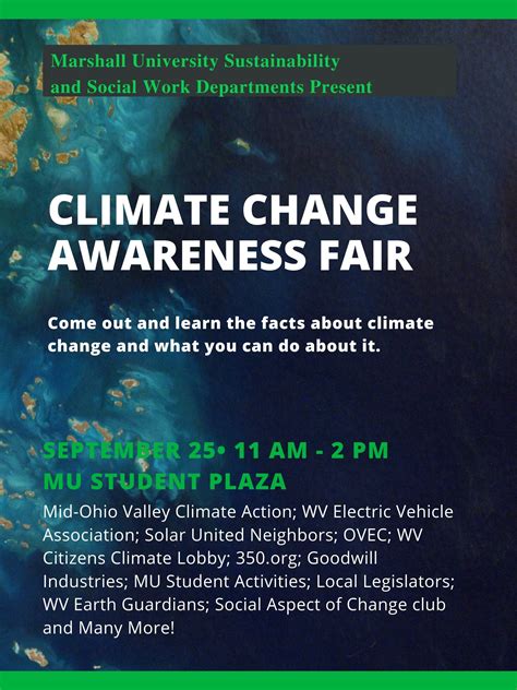 Climate Change Awareness Day – Sustainability Department