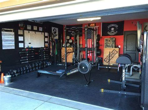 Awesome Rogue garage gym. Courtesy Andre Castro. | Home gym garage, Best home gym, Gym room