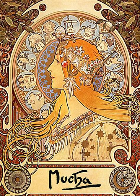 Fine Art Hub: Alphonse Mucha Zodiac