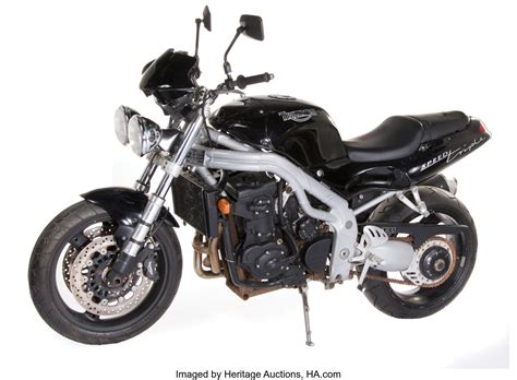 Tom Cruise "Ethan Hunt" stunt SFX Triumph Speed Triple motorcycle | Lot #2487 | Heritage Auctions