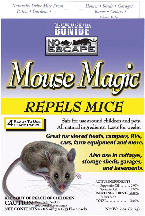 Mouse Magic Natural Mouse Repellent by Bonide | Free shipping | Mice ...