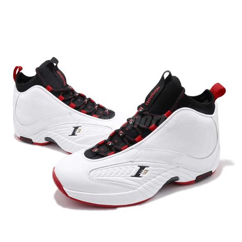 Reebok Answer IV.V 4.5 AI Allen Iverson I3 White Red Men Basketball Shoes CN6848 | eBay