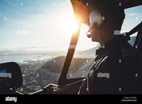 Inside helicopter hi-res stock photography and images - Alamy