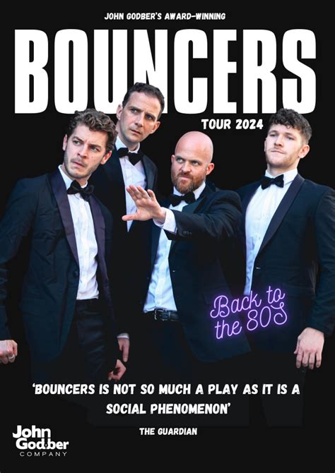 BOUNCERS by John Godber - Old Laundry Theatre