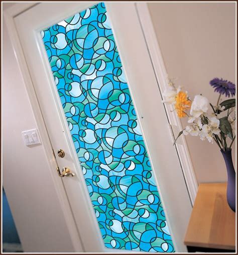 Odyssey Stained Glass Privacy Window Film | Wallpaper For Windows | Stained glass window film ...