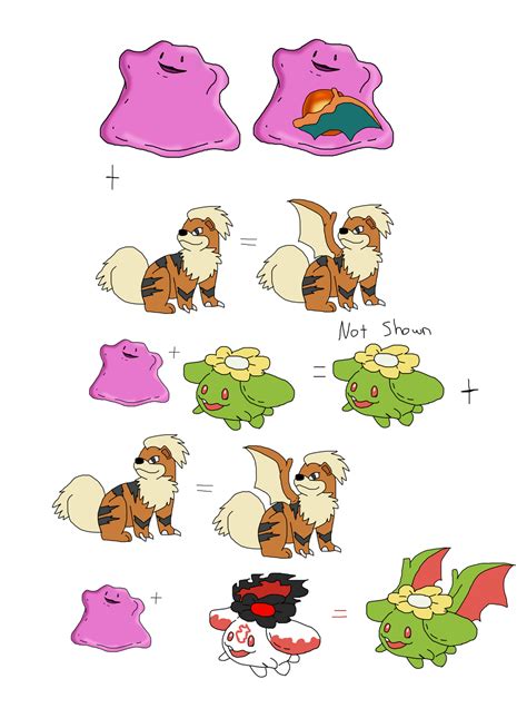 Ditto Breeding Chart *Mutations* by DEAFHPN on DeviantArt