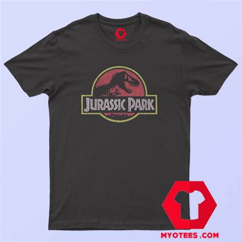 Jurassic Park Classic Logo Graphic T-Shirt Cheap | myotees.com