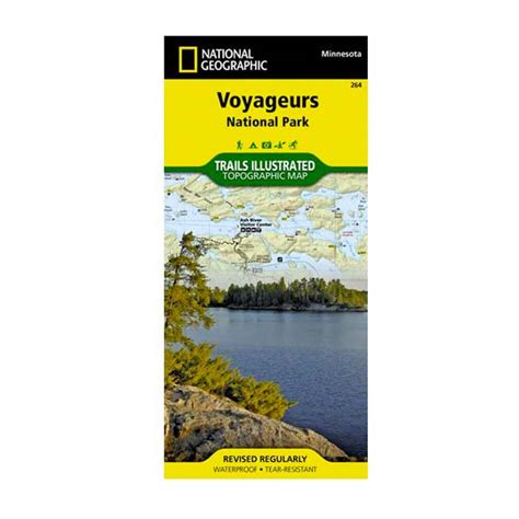 National Geographic Maps Voyageurs National Park Map – Canoeing.com