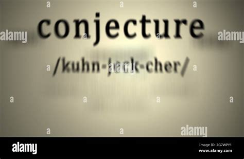 Conjecture Stock Videos & Footage - HD and 4K Video Clips - Alamy