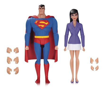 SUPERMAN ANIMATED SERIES SUPERMAN & LOIS LANE AF 2-PACK