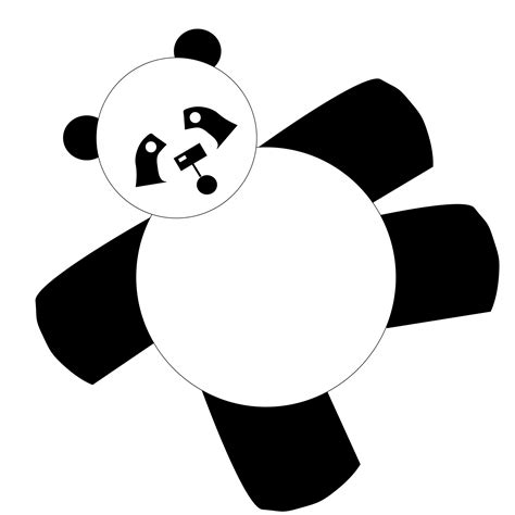 Panda Bear Cartoon Clipart Free Stock Photo - Public Domain Pictures