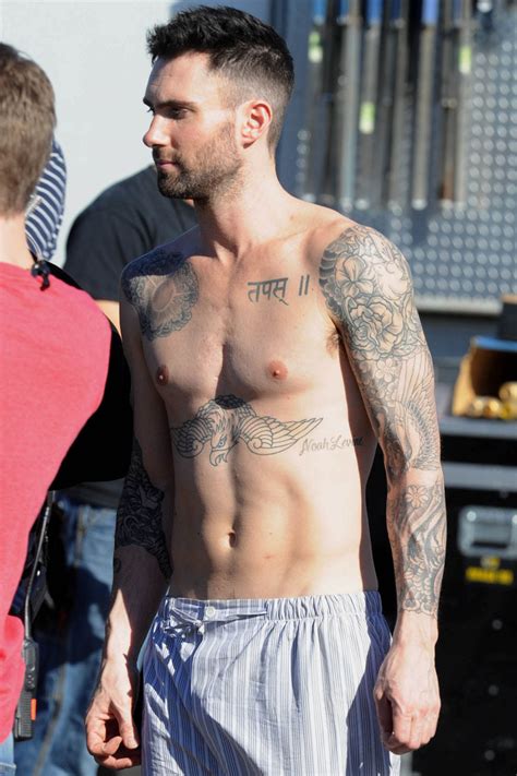 Adam Levine Tattoos - 25 Sexy Collections | Browse SloDive