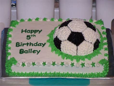 Bailey's Soccer Ball Cake - CakeCentral.com