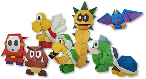 File:PMOK Origami Minions.png - Super Mario Wiki, the Mario encyclopedia