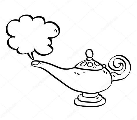 Genie Lamp Drawing at GetDrawings | Free download