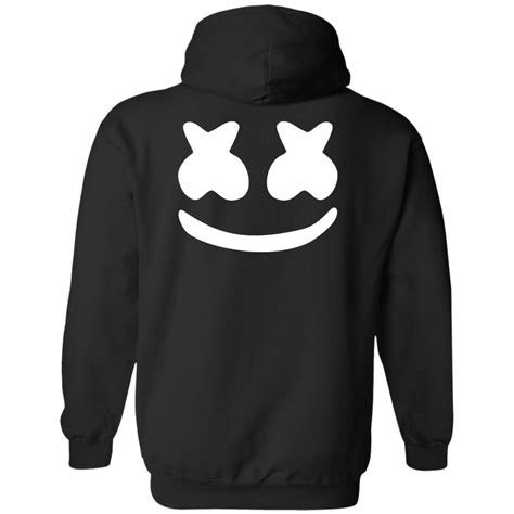 Marshmello Merch Marshmello Smile Hoodie - Tiotee