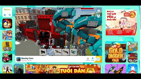 BLOCKY CAR ONLINE IN POKI - YouTube