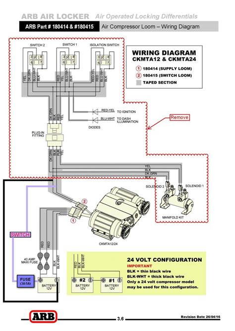 Arb Twin Air Compressor Wiring Diagram - Wiring Diagram