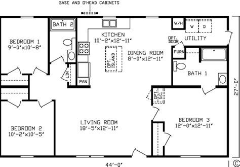 Double Wide House Trailers Floor Plans | Mobile Homes Ideas