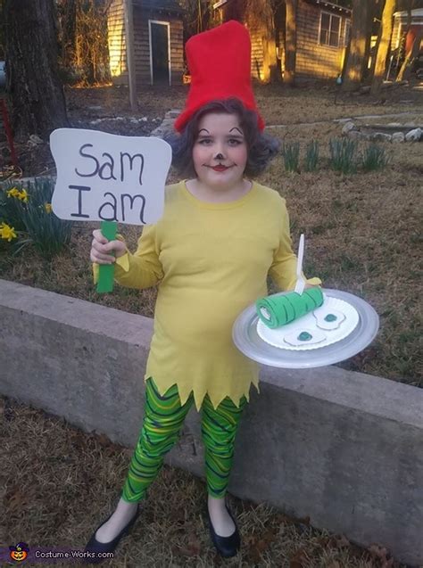 Green Eggs and Ham Dr. Seuss Costume | DIY Costumes Under $25