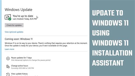 Update Windows 10 to 11 using Windows 11 Installation Assistant ...