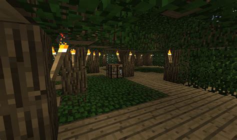 my minecraft tree house interior of building by snikzzz on DeviantArt