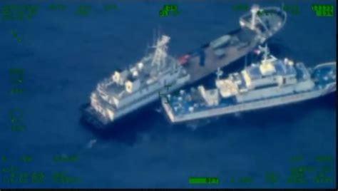 China Coast Guard Vessel Collides with Filipino Supply Ship in South ...