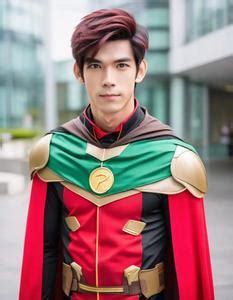 Robin Cosplay Man. Face Swap. Insert Your Face ID:1039846