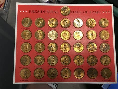 Franklin Mint Presidential Coin Collection (up to Nixon) : mildlyinteresting