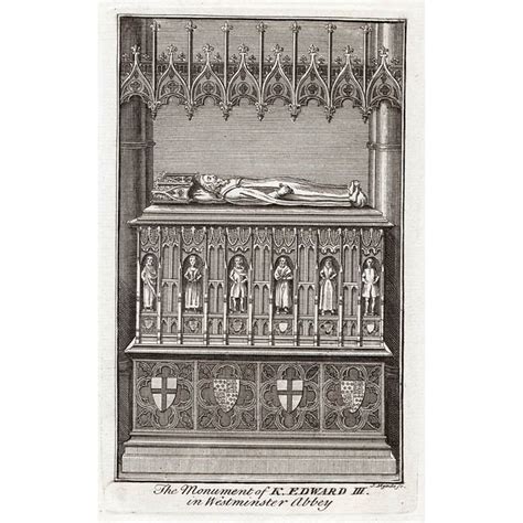 Tomb of Edward III in Westminster Abbey - BRITTON-IMAGES