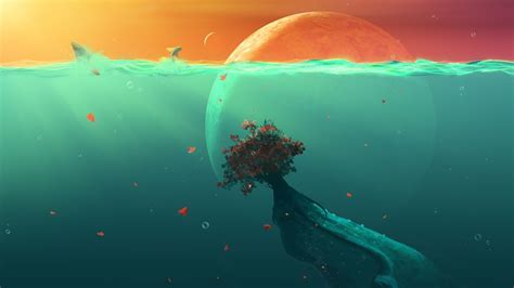 1366x768 Deep Ocean Planet Fish Laptop HD ,HD 4k Wallpapers,Images ...