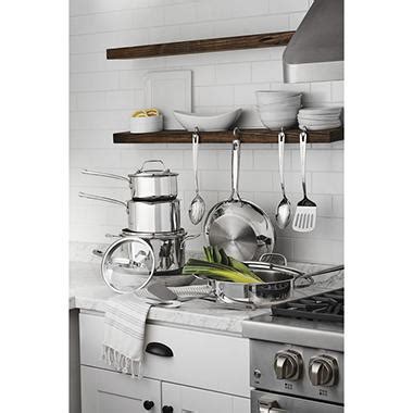 Emeril Lagasse 15-Piece Stainless Steel Cookware Set - Sam's Club