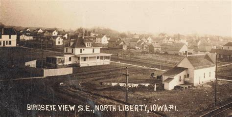 RPPC North Liberty IA c.1906 Great Southeast View of the T… | Flickr