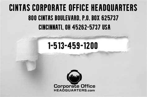 Cintas Corporate Office - Reviews - Complaints