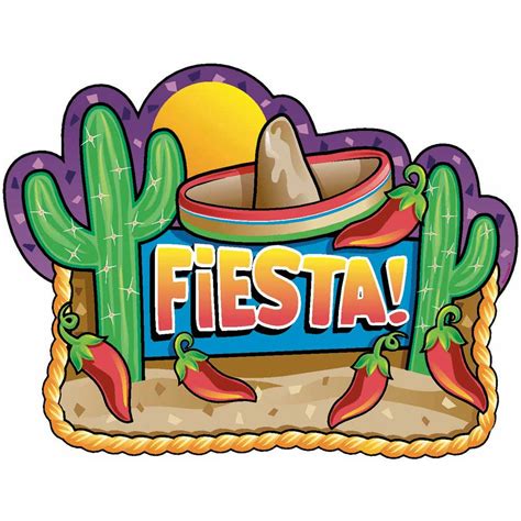 Mexican Fiesta Party Clip Art - Clip Art Library