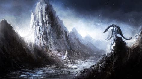 Skyrim Dragon Wallpaper (67+ images)