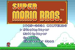 Super Mario Advance 5: Super Mario Bros Title by Werner11Chelsea on ...