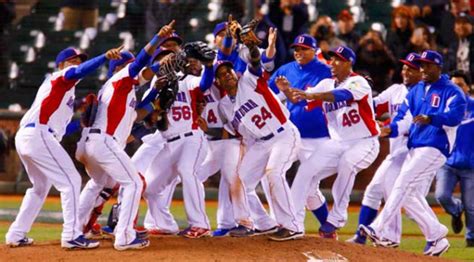 Proceso.com.do : Selección de Béisbol RD vence a Colombia y clasifica ...