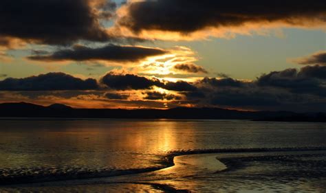 Tour Scotland: Tour Scotland Winter Photographs Sunset Kingoodie Beach ...