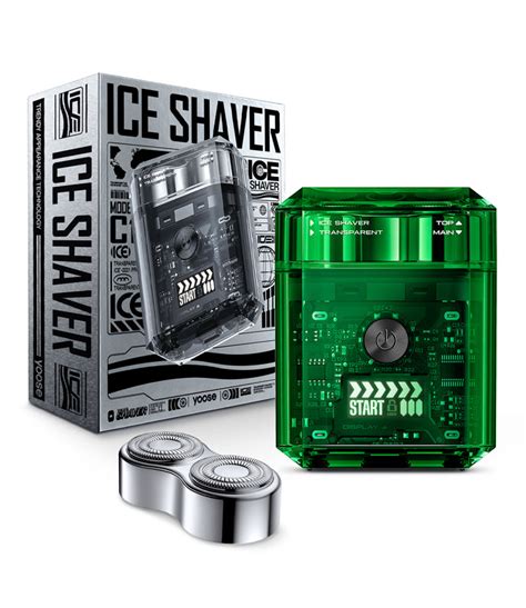 yoose ICE electric shaver-cyberpunk design-shave on the go