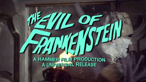 "The Evil of Frankenstein" (1964) Trailer - YouTube