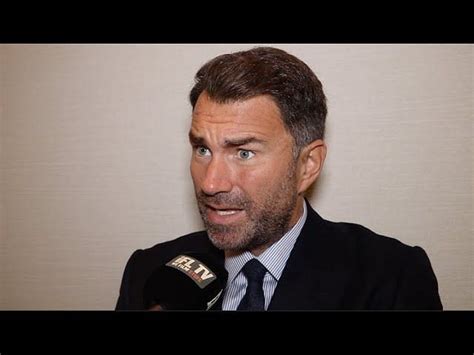 Eddie Hearn talks about hosting boxing events in the Middle East