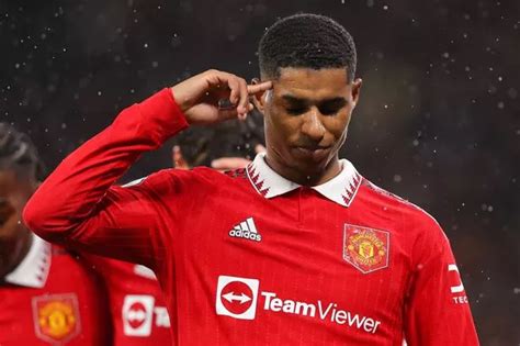 Marcus Rashford celebration theory as Man Utd star mimicked twice on same night - Irish Mirror ...