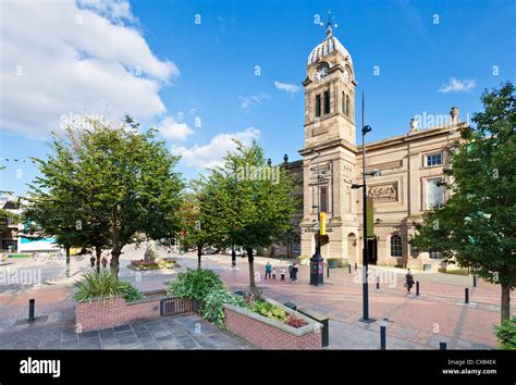 Derby Guildhall theatre Derby city centre Derbyshire England UK GB EU ...