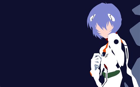 Rei Ayanami Minimalist Wallpaper by dainghia26 on DeviantArt