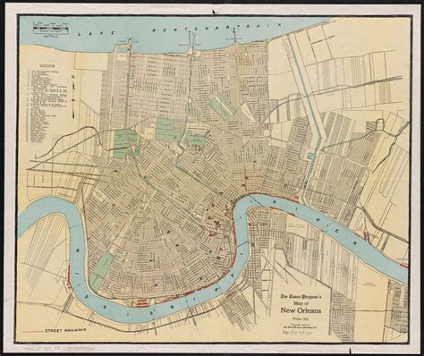 Tammany Family: Old New Orleans Maps