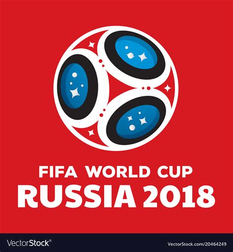 Russia world cup 2018 Royalty Free Vector Image